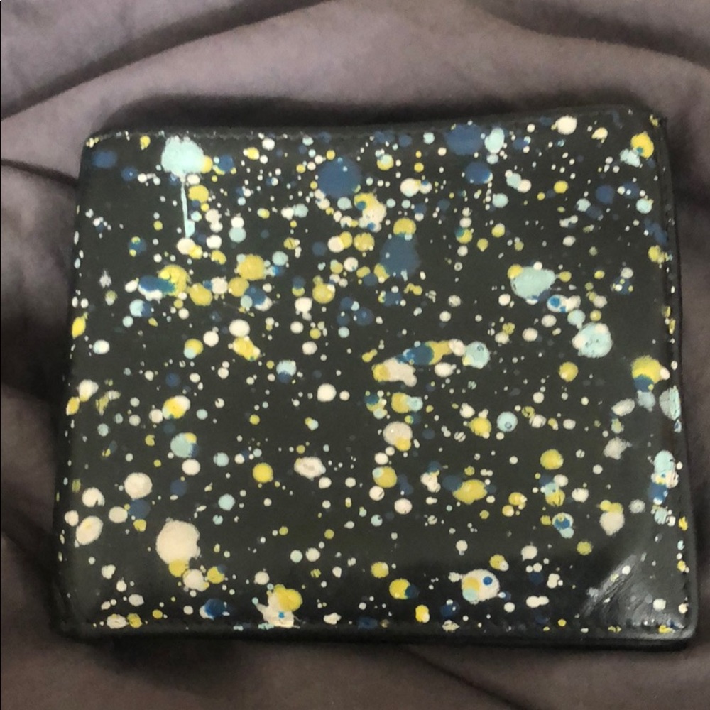 Madison Margiela Paint Splash Wallet